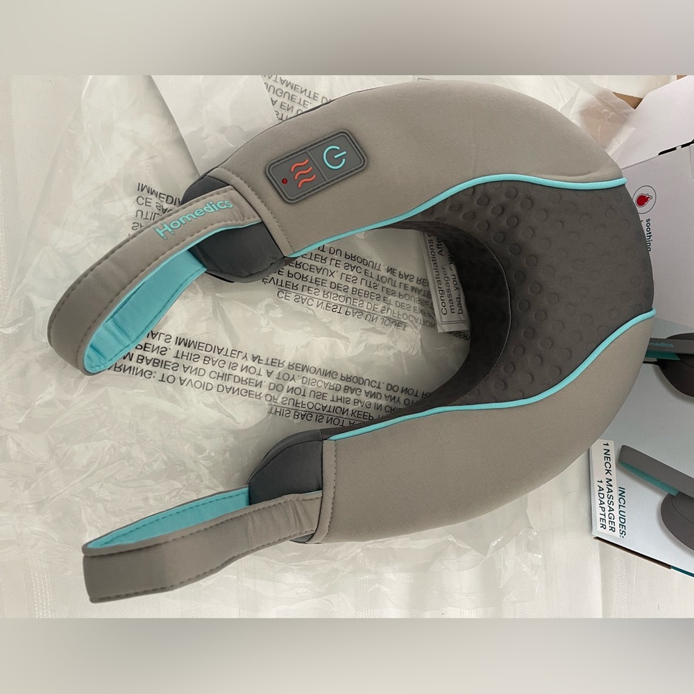 NIB Homedics Vibration Neck Massager with Heat - Picture 5 of 7